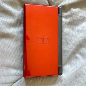 Red Handheld Gaming Console